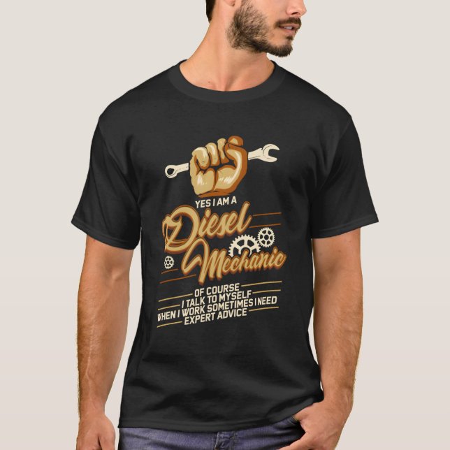 Geschenkgutscheine für Dieselfahrzeuge T-Shirt (Vorderseite)