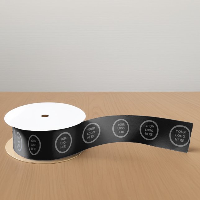 Geschenkgutscheine für Minimalistische Schwarz-Wei Satinband (Von Creator hochgeladen)