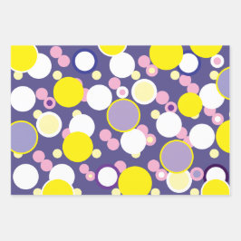 Geschenkgutscheine - Polka-Punkte Geschenkpapier Set