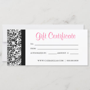 Geschenkgutscheine Salon Wellness-Center Rosa Dama