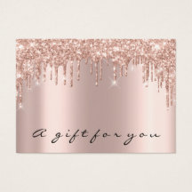 Geschenkgutscheine Tropfen Funkelnd Gray Makeup Mi