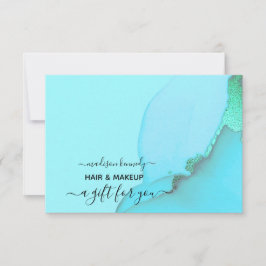 Geschenkgutscheine und Abstrakte Papierfab