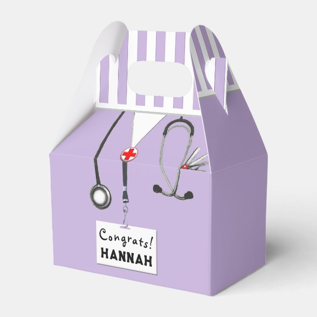 Geschenkgutschrift für Krankenschwester Geschenkschachtel (Vorderseite)