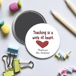 Geschenkgutschrift für Lehrer Magnet