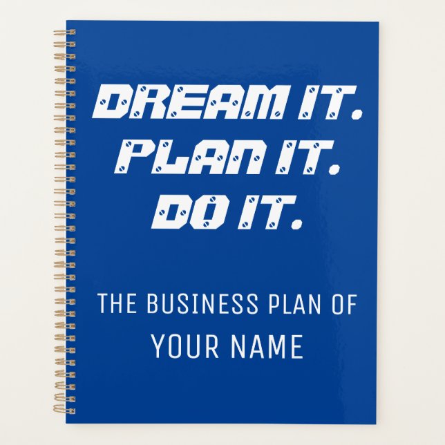 Geschenkgutschrift für personalisierte Stationery Planer (Vorderseite)