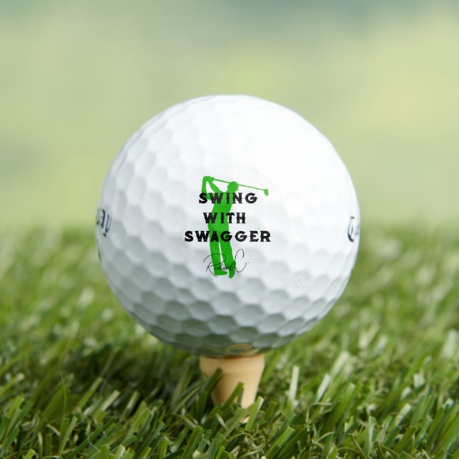 Geschenkidee des Vaters, Custom Slogan Callaway Golfball (Insitu T-Shirt)