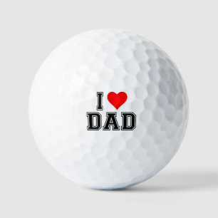 Geschenkidee des Vaters - Fett und Einfach Design Golfball