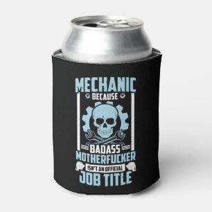Geschenkidee für Badass Aircraft Mechanic Diesel Dosenkühler