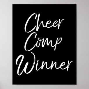 Geschenkidee für Cheerleading-Wettbewerbsteam Chee Poster