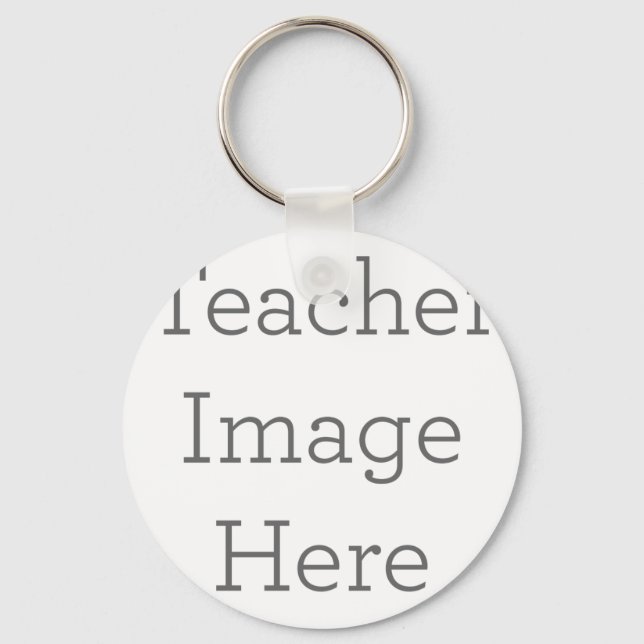 Kreisförmiger Schlüsselanhänger aus Metall, 5,08cm (Vorderseite)