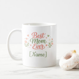 Geschenkidee für die beste Mama überhaupt – Süße M Kaffeetasse
