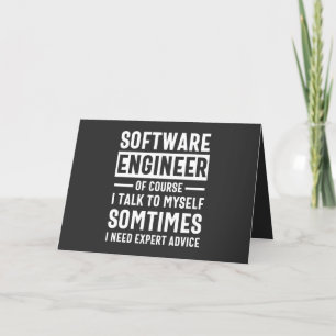 Geschenkidee für die lustige Programmierung von So Feiertagskarte