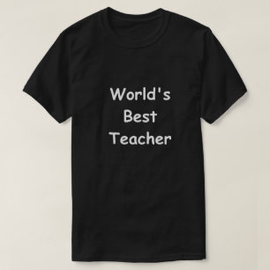 Geschenkidee für die weltbesten Teacher-Design-Leh T-Shirt