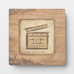 Geschenkidee für Filmemacher, Schauspieler, Filmre Fotoplatte
