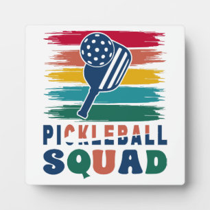 Geschenkidee für Pickleball-Spieler Fotoplatte