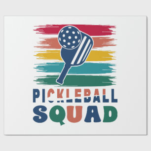 Geschenkidee für Pickleball-Spieler Geschenkpapier