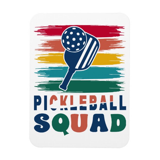 Geschenkidee für Pickleball-Spieler Magnet (Vertikal)