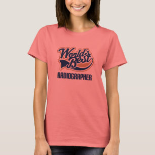 Geschenkidee für Radiographen (Welten am besten) T-Shirt