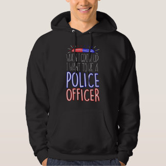 Geschenkidee für zukünftige Polizeibeamte Patrioti Hoodie