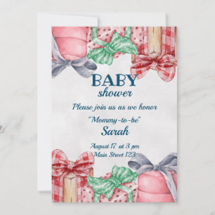Geschenkidee Kinderdusche Einladung