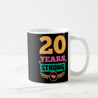 Geschenkidee zum 20-jährigen Jubiläum 20 Jahre Sta Kaffeetasse
