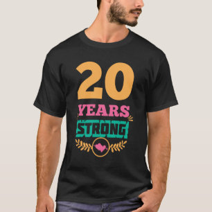 Geschenkidee zum 20-jährigen Jubiläum 20 Jahre Sta T-Shirt