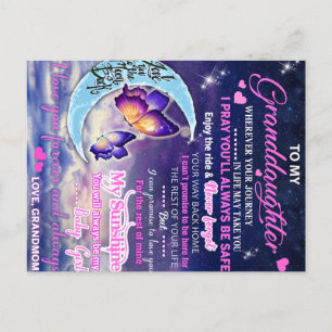 Geschenkidee zum Geburtstag meiner Enkelin Schmett Postkarte