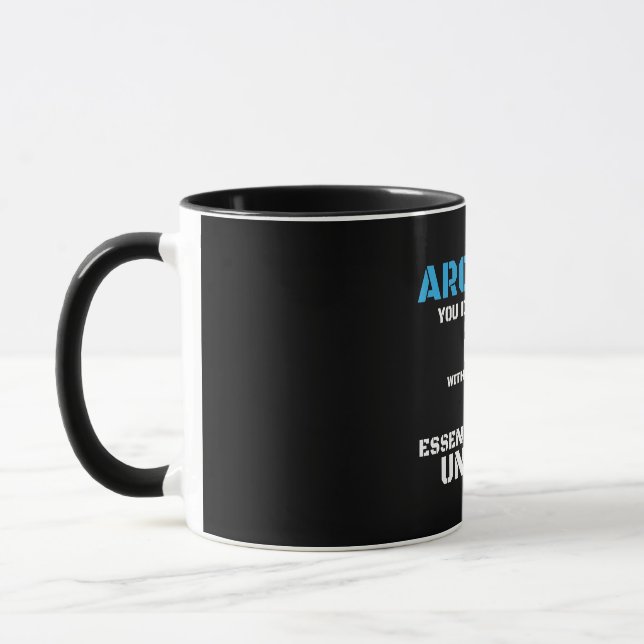 Geschenkideen für Architekten-lustige Tasse (Links)