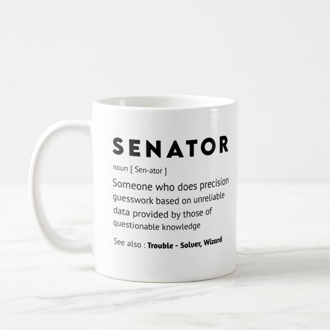 Geschenkideen für den Gesetzgeber  Kaffeetasse (Links)