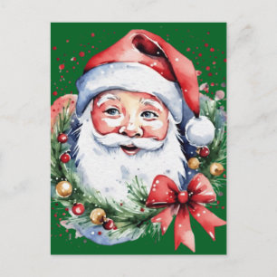 Geschenkideen für den Weihnachtsmann Feiertagspostkarte