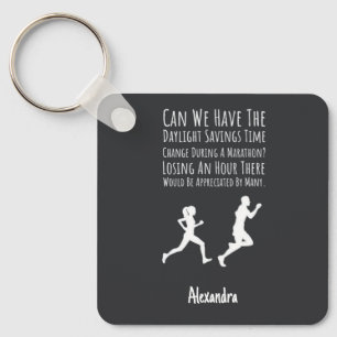 Geschenkideen für Marathonläufer Individuelles Lau Schlüsselanhänger