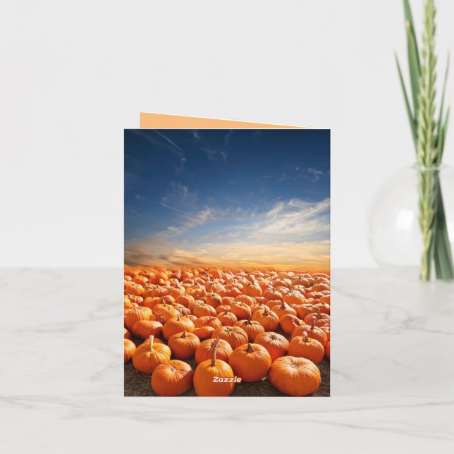 Geschenkkarte - Helloween Karte (Rückseite)