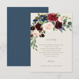 Geschenkkarte Herbst Eleganz Einladung