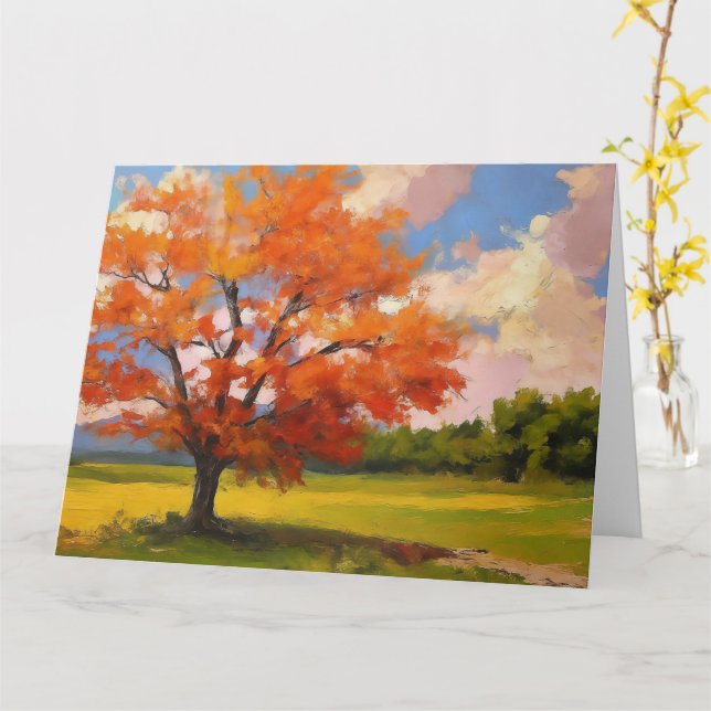 Geschenkkarte zum Ausdruck der eigenen Gedanken Karte (Gelbe Blume)