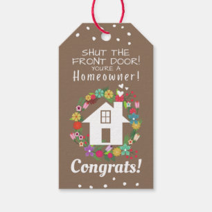 Geschenkmarke für Verkäufer schließen / Danke Gesc Geschenkanhänger