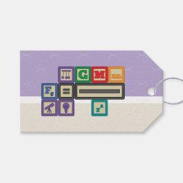 Geschenkmarke für zukünftige Physiker Geschenkanhänger