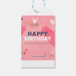 Geschenkmarke Geschenkanhänger