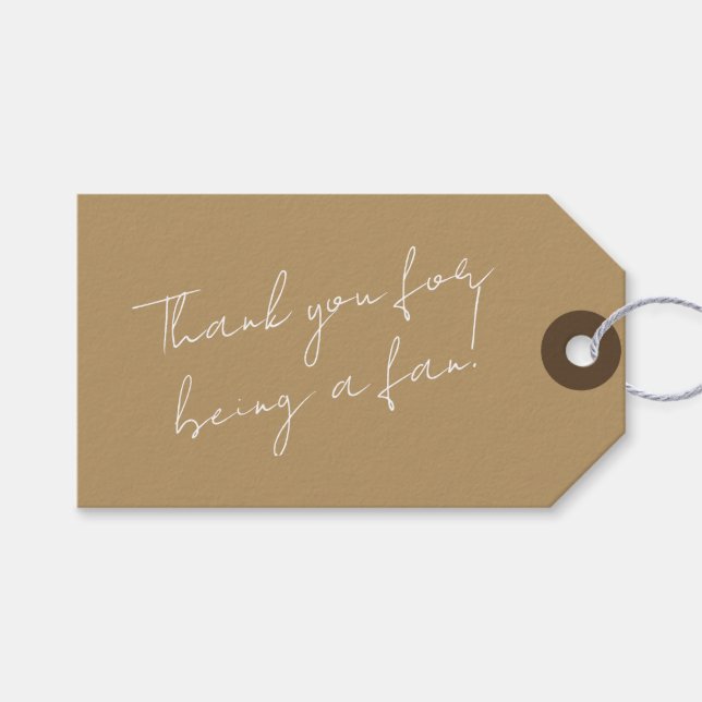 Geschenkmarke Geschenkanhänger (Vorderseite (Horizontal))