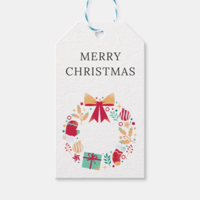 Geschenkmarke Geschenkanhänger (Vorderseite)