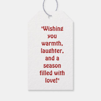 Geschenkmarke Geschenkanhänger