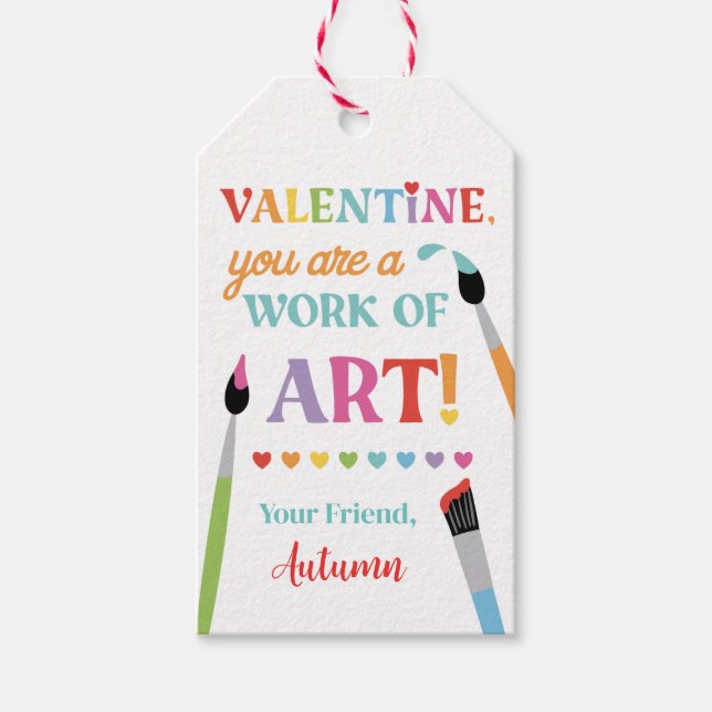 Geschenkmarke Geschenkanhänger (Vorderseite)