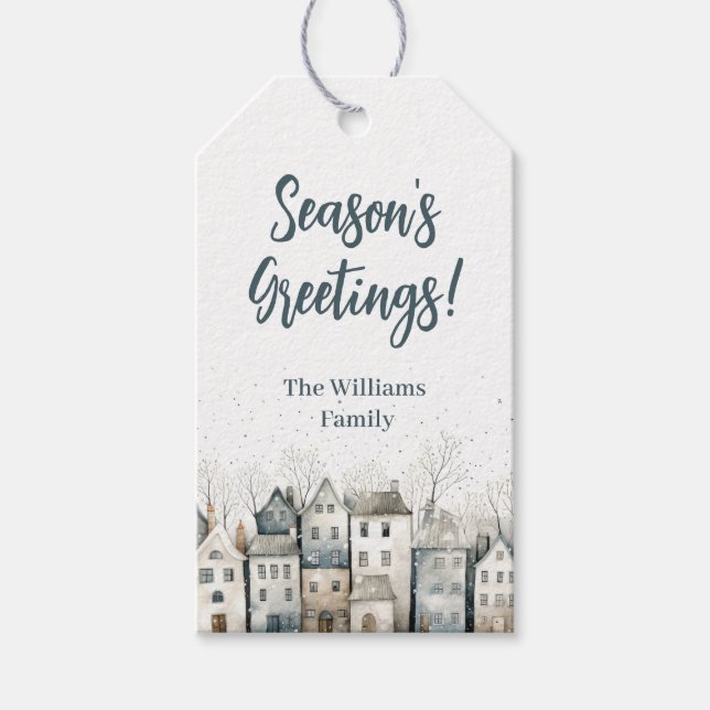 Geschenkmarke Geschenkanhänger (Vorderseite)