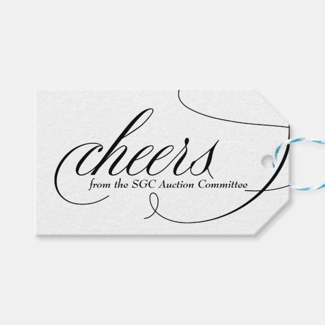 Geschenkmarke Geschenkanhänger (Vorderseite (Horizontal))