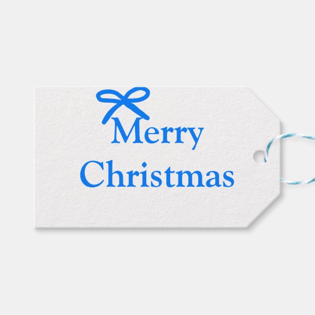 Geschenkmarke Geschenkanhänger (Vorderseite (Horizontal))