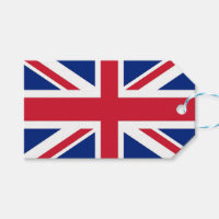 Geschenkmarke mit Flagge des Vereinigten Königreic
