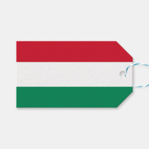 Geschenkmarke mit Flagge Ungarns Geschenkanhänger