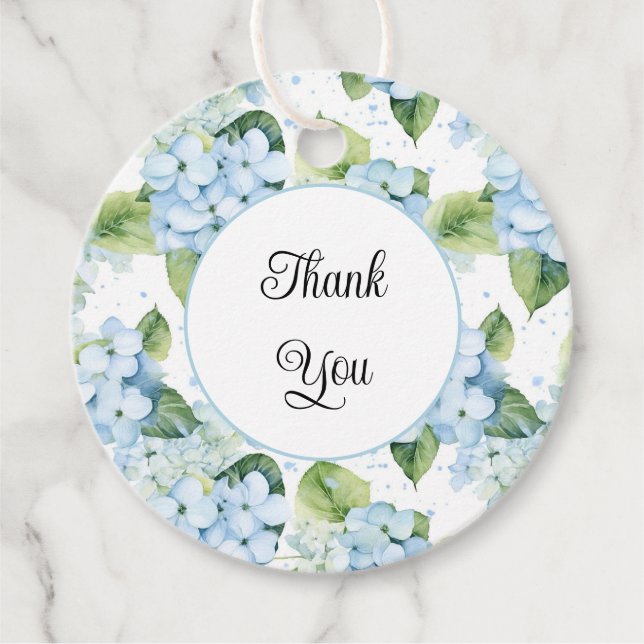 Geschenkmarke Vielen Dank Geschenkanhänger (Vorderseite)