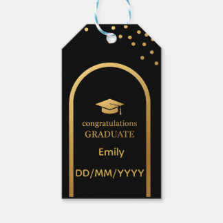 Geschenkmarken für Gold und Schwarz, für milamilis Geschenkanhänger