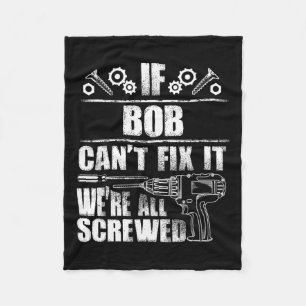 Geschenkname Fix Es Funny Geburtstag Personalisier Fleecedecke