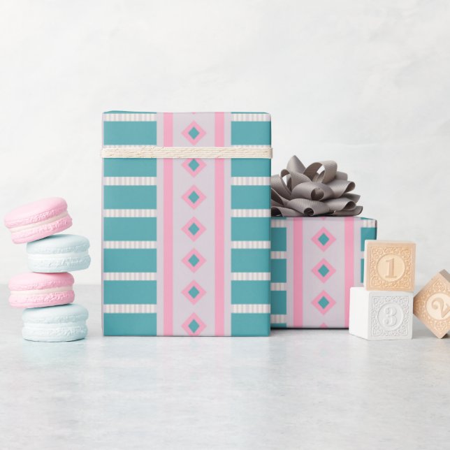 Geschenkpapier, 15 cm x 2,5 m glänzend geschenkpapier (Babyparty)